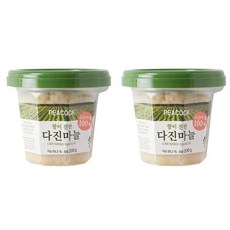 피코크 신선한 품질에 향이 진한 다진 마늘 200g, 400g, 2개