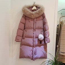 꼼빠니아 [브랜드매니저추천상품] 멋스러운 디자인의 날씬해 보이는 폭스퍼&포켓 디테일의 구스 패딩
