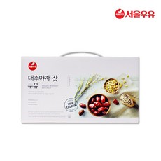 서울우유 대추야자잣두유 파우치190ml 20팩, 대추야자잣두유 20팩