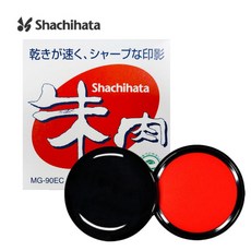 사치하타 인주 MG-90EC shachihata 1개 고급 대형 인주