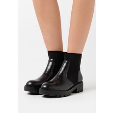 Buffalo MIKA - Platform ankle boots - black BU311N089 150불 이상 주문시 부가세 별도