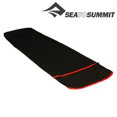 [텐잘남] SEATOSUMMIT 씨투써밋 침낭 라이너 써모라이트 리액터 시리즈, 블랙, 1개