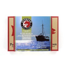 SeaBear - Wild Alaskan Smoked Salmon - 6oz SeaBear - 야생 알래스카 훈제 연어 - 6온스, 170g, 1개
