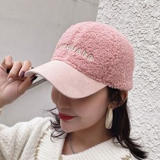 Joyce shop 오래달리기 캡모 C26 여성 겨울 방한 털 뽀글이 양모 양털 니트 야구 캡 방울 베레모 벙거지 헌팅캡 모자 용품