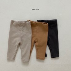 로다 베이비 남아여아 기모 레깅스