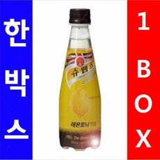 MDT1553 코카)슈웹스 레몬토닉 페트병 350ml 1박스(24개)_B0