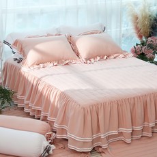 퀸침대레이스커버