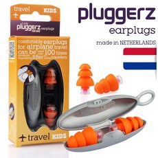이어그 Kids방지 공부용 차단 travel 소음 청력보호귀마개 pluggerz 플러거즈 여행용 !Lzus, 1개