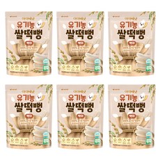 아이배냇 유기농 쌀떡뻥 30g, 6개, 백미