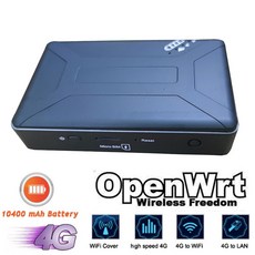 와이파이 핫스팟 무선 광대역 MiFi 모뎀 라우터 4G OpenWRT 4G Lte 포켓 와이파이 라우터 자동차 모바일 와이파이 핫스팟 Sim 카드 Slo|무선 라우터|, 1개, North America 4G, 단일