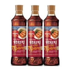 (상온)CJ제일제당 하선정까나리액젓400gx3개, 1세트