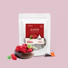 해담은티 오미자차 친환경(PLA)삼각티백 1.2g, 1개, 30개입