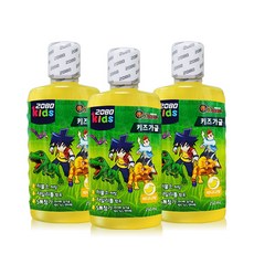 애경 2080 어린이 키즈 가글 바나나향(250ml), 3개, 250ml