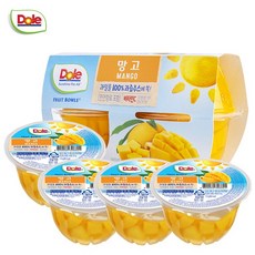 Dole 돌 후룻볼 망고(4개입) x 2팩/간편과일, 2개