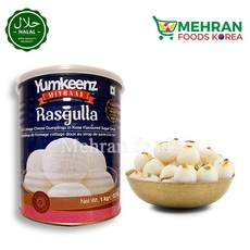 윰킨즈 라스굴라 1kg HALDIRAMS YUMKEENZ RASGULLA, 1개