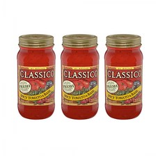 클라시코 스파이시 토마토 바질 파스타 소스 680g 3팩 Classico Spicy Tomato Basil Pasta Sauce, 3개