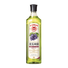 사조해표 포도씨유 900ml×1개 다양한 요리활용, 900ml, 1개