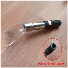 스팀청소기 Attack청소기 BF500청결 빗다.차량윗부분 쇼파 패브릭아트 카페트 물흡수 투명 스팀기, T07-내경 34MM투명긁기+스틸관-7M8