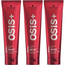 모발 두피관리 Schwarzkopf 슈바츠코프 록 하드 익스트림 Osis 헤어 글루 150ml 3팩