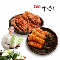 아이홈푸드 [식품명인 유정임] 포기김치5kg+총각김치3kg