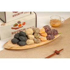 제주 청정 오메기떡 2종 혼합형 세트, 55g, 50개