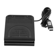 Zeyuan USB 풋 스위치 액션 컨트롤러 무료 드라이버 키보드 마우스 키 스트로크, 검정, 모델명