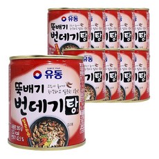 유동 뚝배기 번데기탕 얼큰한맛 280g [10캔], 10개