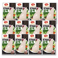 하림 닭가슴살 갈릭, 100g, 6개