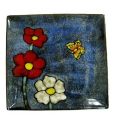 PN 고춘 로얄엑세스 소담 접시(대) 27.5cm 1개 블루 쿠프 그릇, 패셔너블리 진한블루