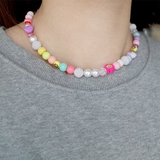 스마일비즈목걸이