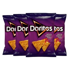미국 도리토스 스파이시 스위트 칠리 칩 4개x262.2g Doritos Spicy Sweet Chili Chips 4EA, 262.2g, 4개