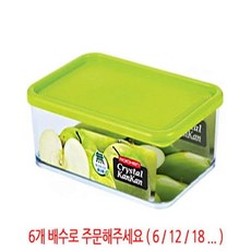 ksw21756 로이첸 크리스탈칸칸밀폐 대 기본형 1000ML yy923 7225, 본상품선택