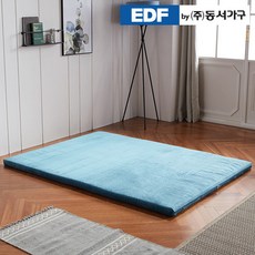 [동서가구] HR폼 벨로아 토퍼 매트리스 Q퀸 DF637121, 색상:연그린