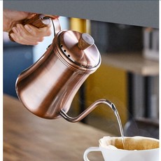 코코넛 홈카페 커피드립포트, 브라운