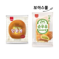 삼립빵 10봉 ( 정통단팥빵 + 완듀완듀팡 ), 1세트