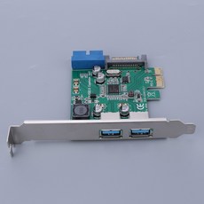 ZLD PCI E to USB 3.0 어댑터 카드 PCI E to USB 3.0 허브 PCI Express 확장 카드 PCI e to USB 3.0 확장 카드, 1개