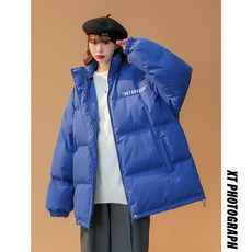 여성 빅사이즈 패션 숏패딩
