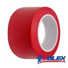 블렉스 PVC 안전 바닥라인 테이프, 적색, 5개