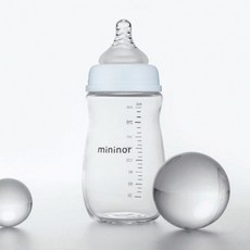 기타 [미니노어]덴마크미니노어유리젖병160ml, 미니노어 유리젖병 160ml, 160ml, 1개