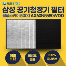 삼성 블루스카이5000 AX60N5580WDD 필터 호환 프리미엄형 H13 국내생산