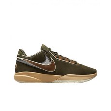 [정품] 나이키 르브론 20 EP 올리브 스웨이드 Nike LeBron XX EP Olive Suede