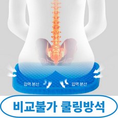 시디즈쿨링시트 쿨링 쿨 통풍 냉감 방석 시트 쿨방석 (1+1)