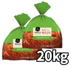 CJ제일제당 비비고 베이직 포기김치 10kg [2개], 2개