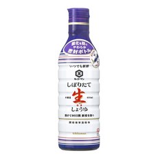 키코만 언제든지 신선한 갓 구운 생 간장 450ml, 1개