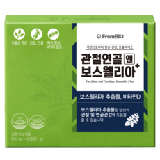 프롬바이오 관절연골엔 보스웰리아 플러스, 1개, 60정