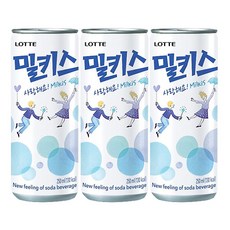 밀키스 탄산음료, 250ml, 60개 영주