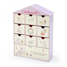  시나모롤 산리오 쿠로키 키티 캐릭터 크리스마스 캘린더 어드벤트 선물상자 포토존 전구 성탄절 탁상장식 트리만들기, 토끼, 1개 