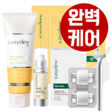  이지듀기미패치 4매+앰플30ml+크림1개+더마니들 2개 최다구성, 1세트 