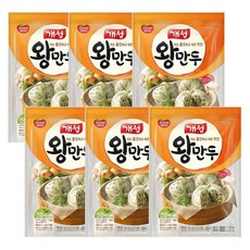 동원 개성 왕만두 490g x 6봉, 6개