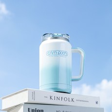 "사무실/캠핑/운동" 크림푼 "Chubby" 투웨이 올인원 진공 대용량 "SUS316" 스텐 텀블러 946ml, 1개